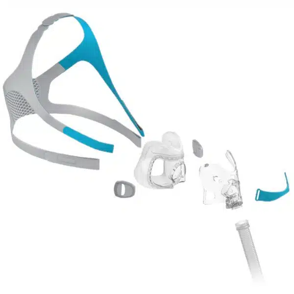 Evora Full face Mask Details components
