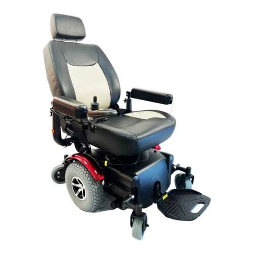 Discover the Tacahe Heavy Duty Power Wheelchair; 450lb capacity, superior maneuverability. Ships nationwide from Ann Arbor, MI.