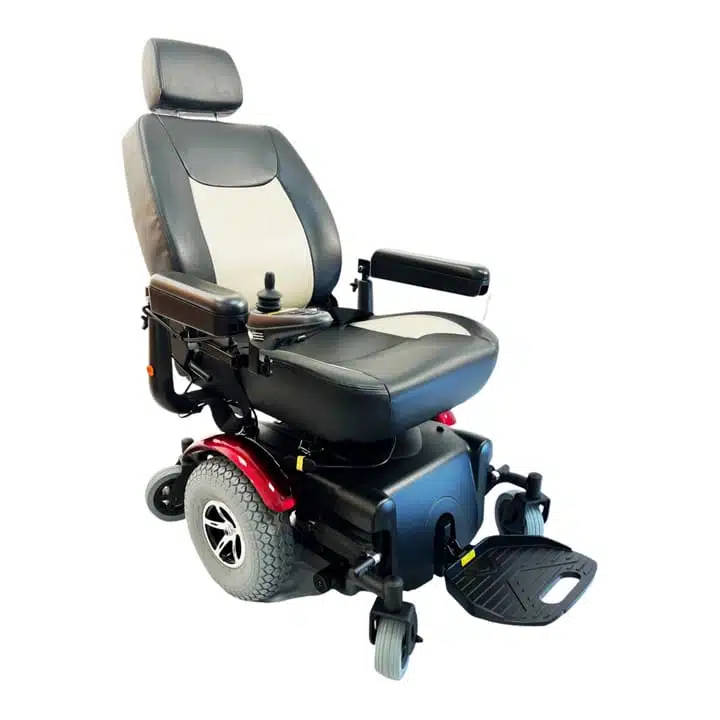 Discover the Tacahe Heavy Duty Power Wheelchair; 450lb capacity, superior maneuverability. Ships nationwide from Ann Arbor, MI.