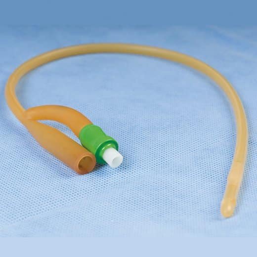 Foley Catheter AMSure 2-Way 30Fr 30cc Balloon Silicone Coated Latex