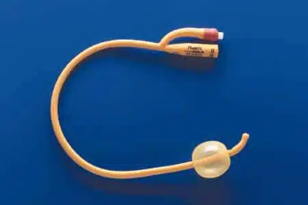Foley Catheter Rusch PureGold 2-Way Coude Tip 18Fr 30cc Balloon Latex