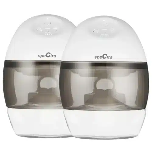 Spectra Premier wearable breast pump with hands-free design, quiet operation, and efficient suction for convenient and comfortable milk expression.