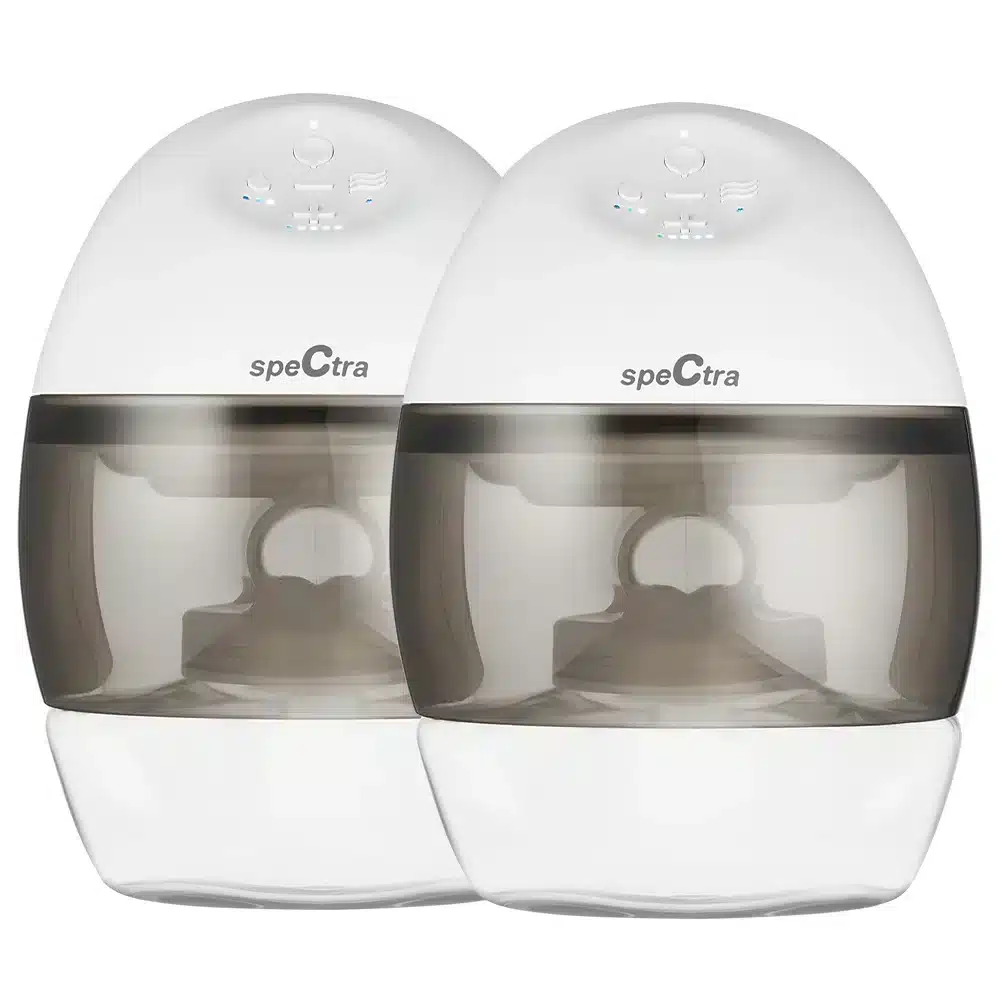 Spectra Premier wearable breast pump with hands-free design, quiet operation, and efficient suction for convenient and comfortable milk expression.