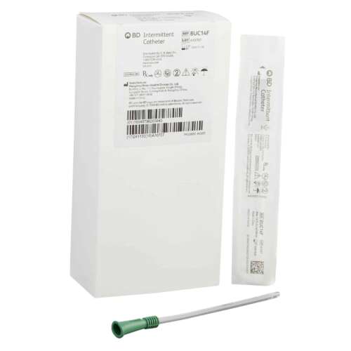 Urethral Catheter Bard® Straight Tip Uncoated 16 Fr, 16 Inch – sterile, medical-grade catheter designed for smooth insertion and effective urinary drainage.