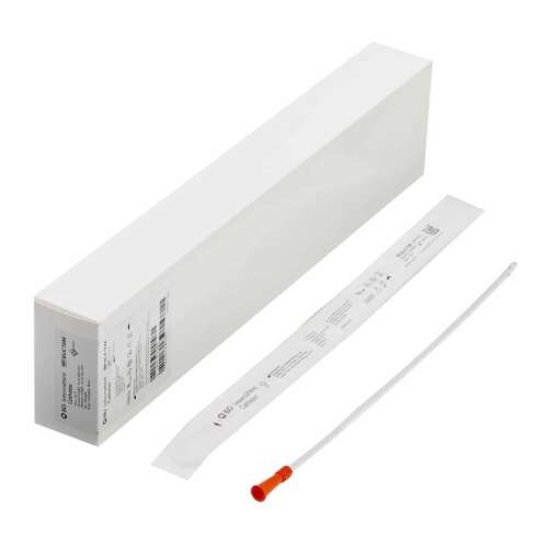 Urethral Catheter Bard® Straight Tip Uncoated 16 Fr, 16 Inch – sterile, medical-grade catheter designed for smooth insertion and effective urinary drainage.