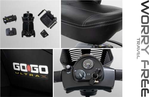 Pride Go Go® Ultra X 4-wheel Power Scooter