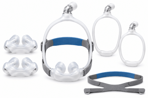 Philips Respironics | DreamWear Nasal Mask Kit with Headgear | Small and Medium Cushions | Small and Medium Frames